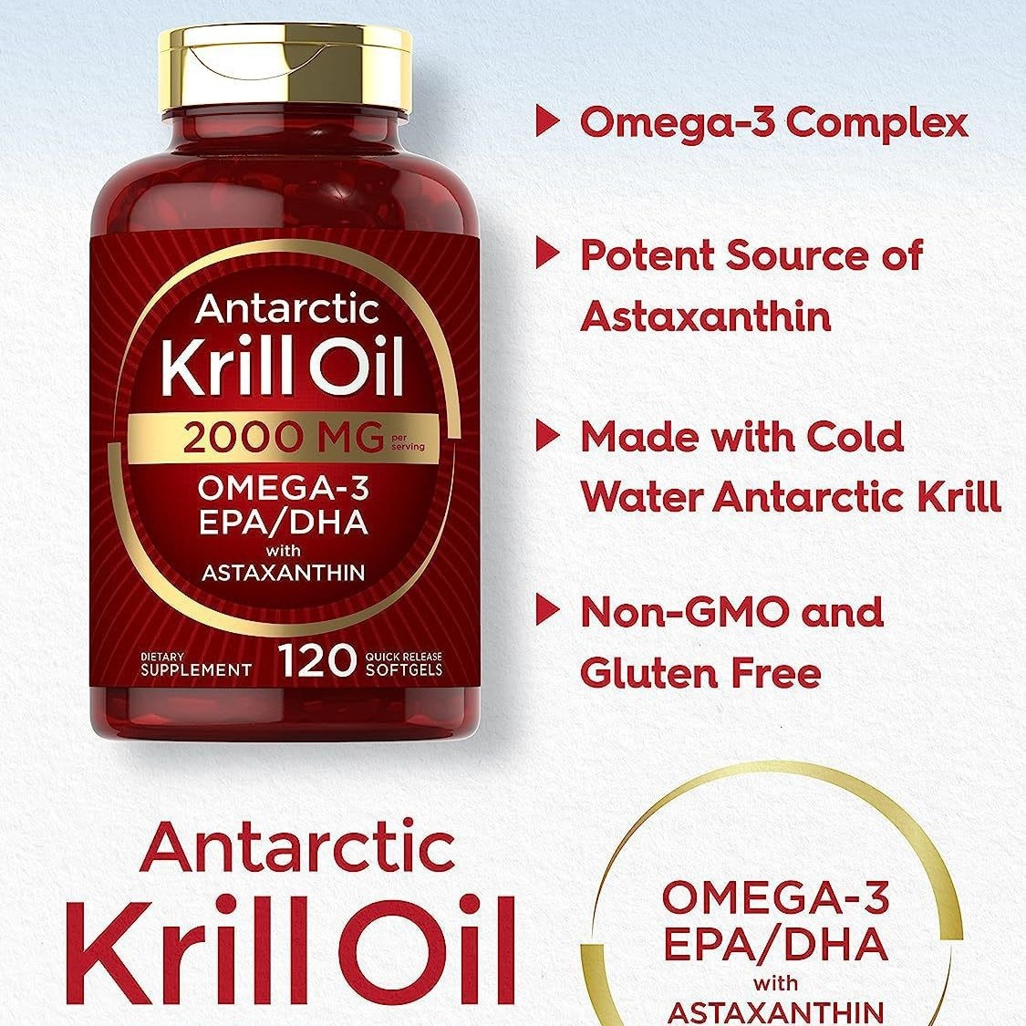 Krill oil soft capsules supple - Nutrition Of Fitness review and price